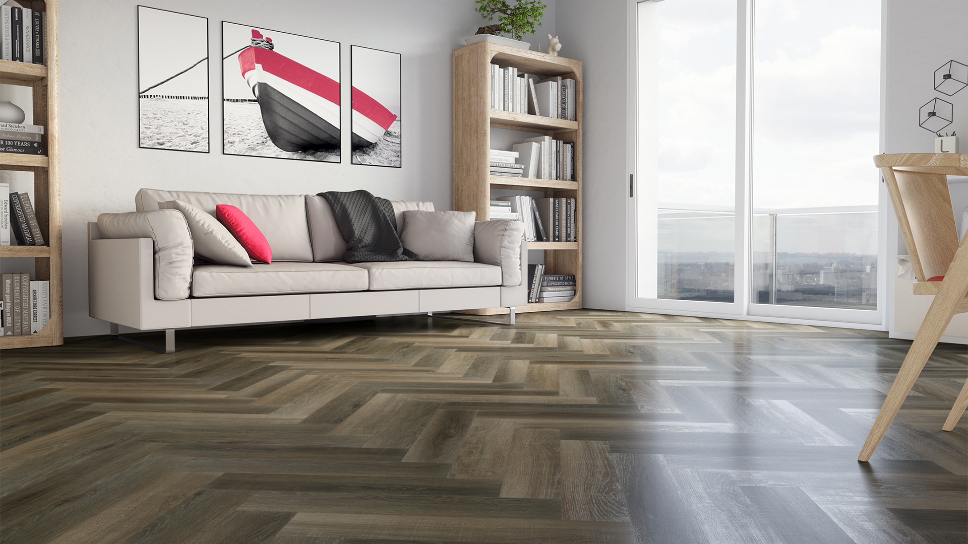 Кварцевый ламинат Fargo Parquet Дуб Кальвадос 33-62W921 4/0.5мм