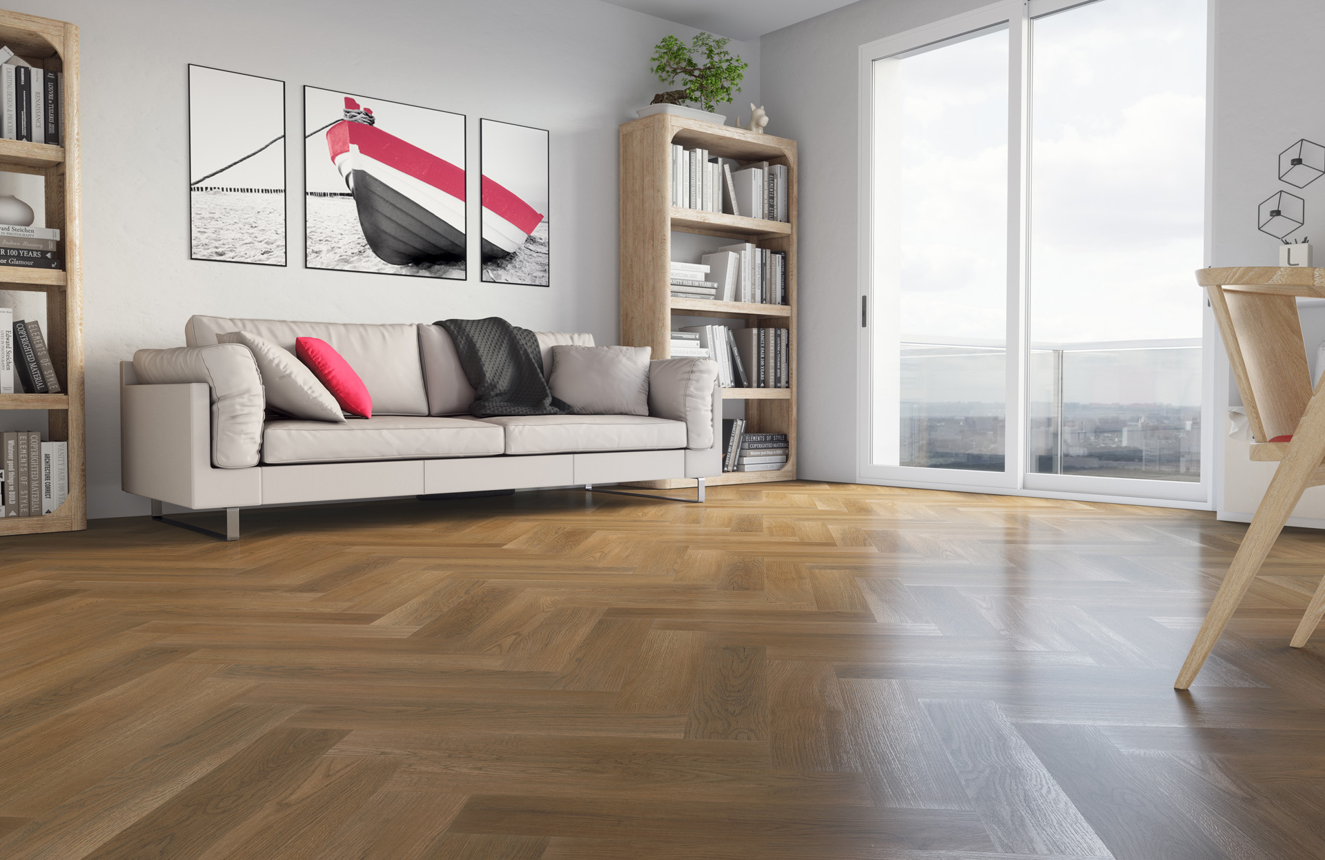 Кварцевый ламинат Fargo Parquet Дуб Монако 33-63W948 4/0.5мм